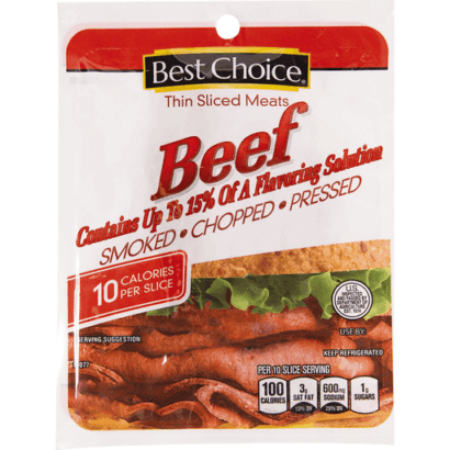 Thinly Sliced Beef Brisket